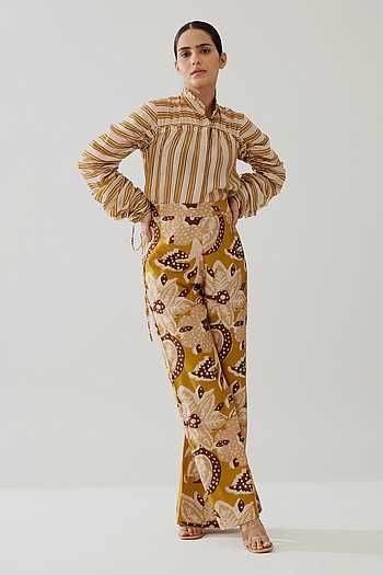 Kumulau Classic Silk Shirt in Pink