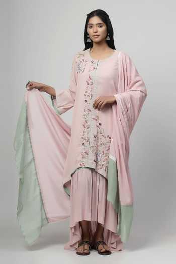 Rose Petal Enchanted kurta set