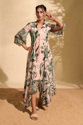 Buy Designer Asymmetrical Dress for Women Online | Aza Fashions
