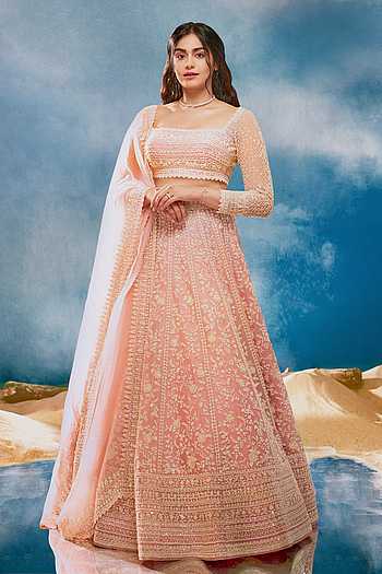 Saahira Floral Garden Embroidered Lehenga Set