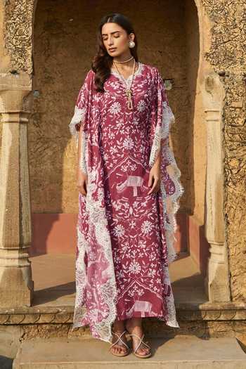 Aurelia sage kaftan
