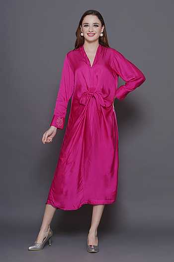 open lace back dress Pink Owl Kaftan Set