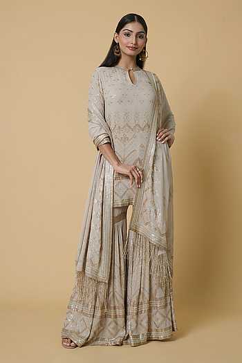 Sukoon Kurta and Gharara Set
