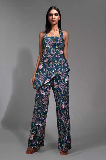 ISHIN Women Printed Top & Trouser main image 1