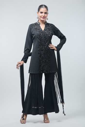 Shadow leaf Kurta set