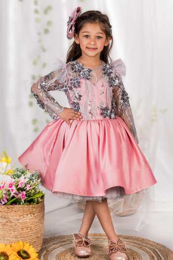 white christmas dresses Dress Winter Cherry Exclusive designer dress — Unona D'Art – UNONA D'ART  Shop — Chic girls dresses for the special occasion main image 0
