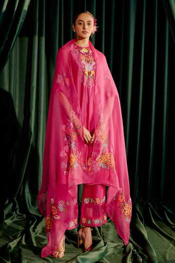 Chandrmallika Floral Dupatta main image 0