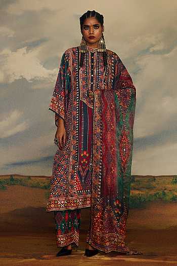 Malaga Kimono India Print