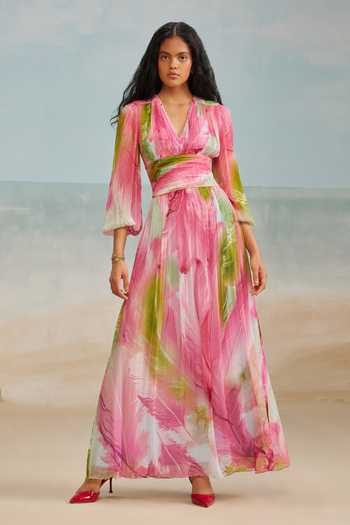 Print Layered Dress - Lolly main image 0