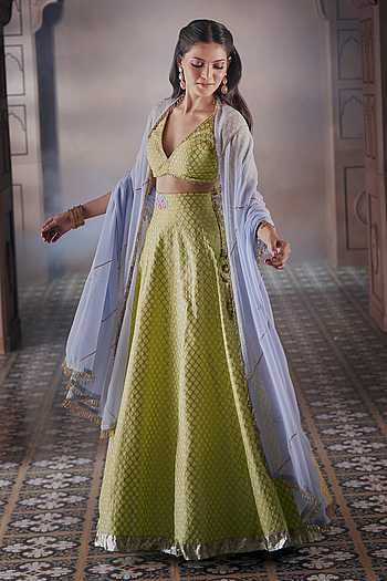 latest brocade dress designs PEARL IVORY BROCADE DRESS WITH LAYERED SKIRT XS