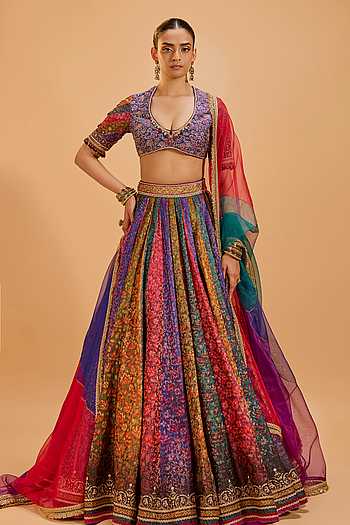 A Walk Through the Wood Lehenga Set