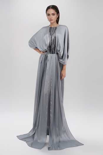 Buy Designer Women's Chiffon Dresses for Reception | Aza Fashions