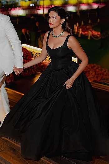 Pleated Waist Gown