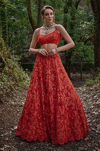 Ambrosia Embroidered Lehenga Set