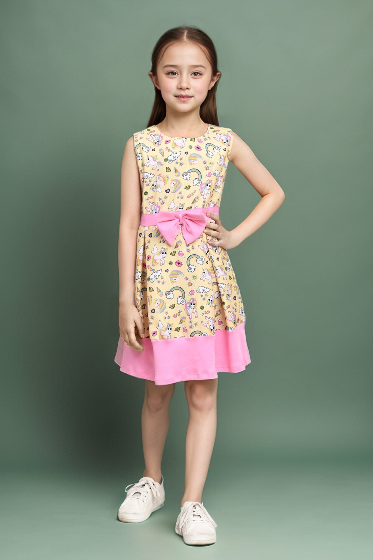 Fancy Dress with Bow Detail 