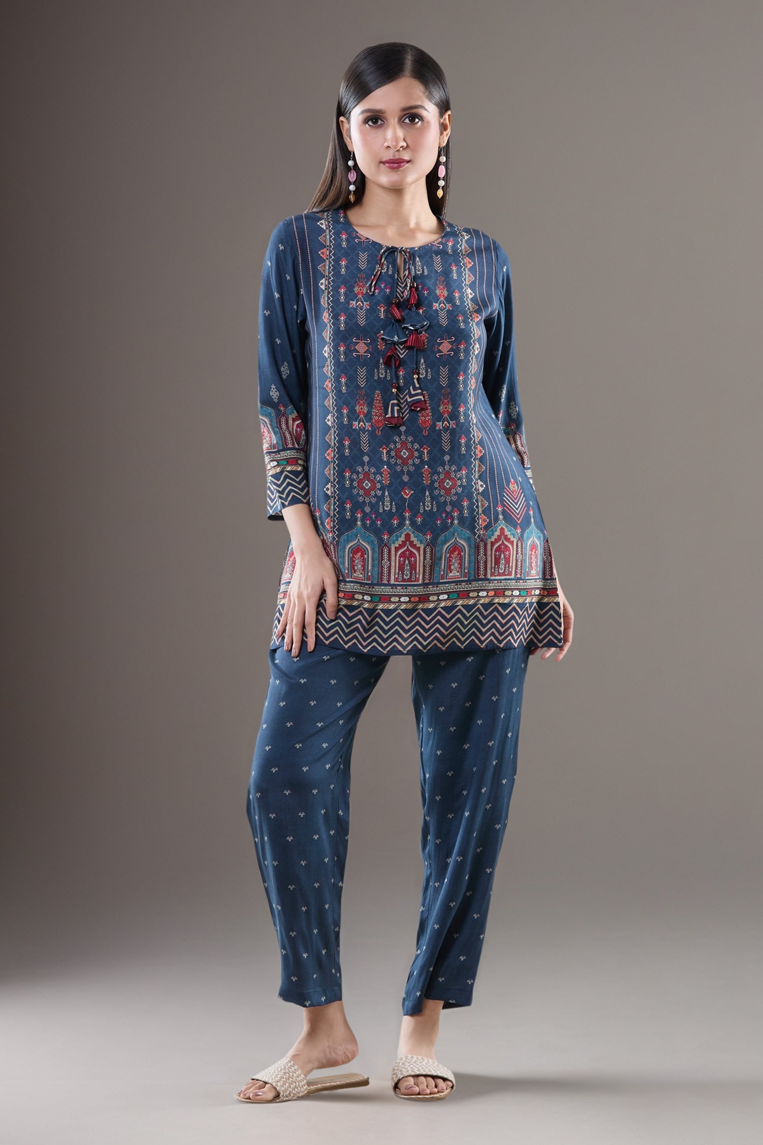 Short Tunic & Pant Set 