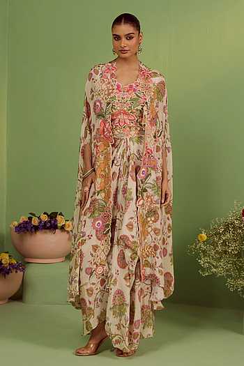 Adhya Printed Kaftan Set