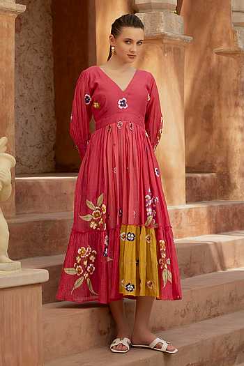 Floral Whispers Dress