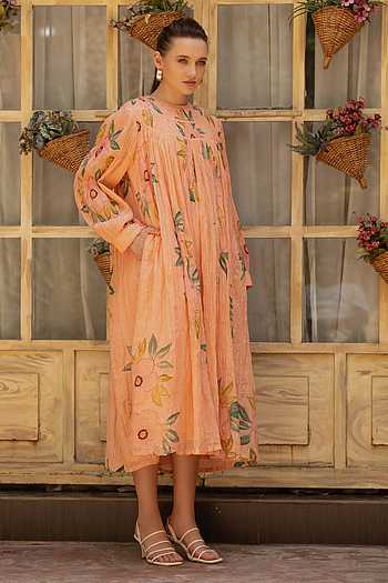 Peach Blossom Dress