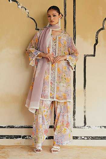 Kutch Whispers Printed Kurta Salwar Set