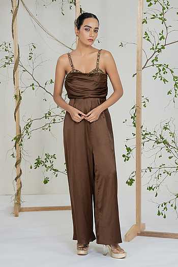 Bronze Bloom Jumpsuit