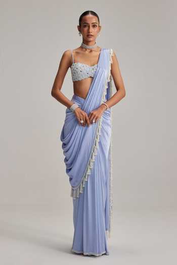 Buy Sarees for Engagement Party Online | Aza Fashions