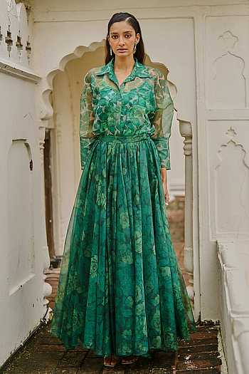 slim fit dress slacks Baltic Born Womens Marseille Embossed Maxi Dress | Green