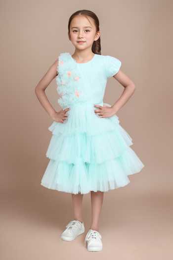 Buy latest styles of Designer Dresses for Girls online at Aza Fashions