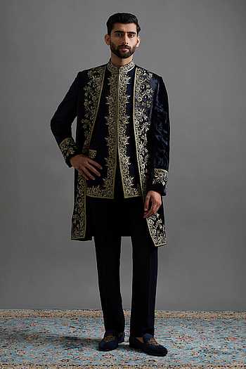Viraasat Long Jacket Pant Set