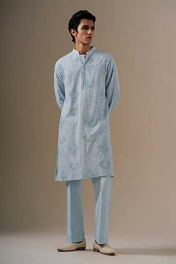 Azure Noor Kurta Set