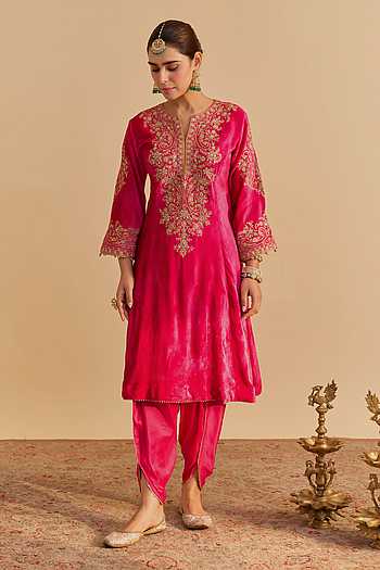 Eira Choga Kurta With Tulip Dhoti Pant