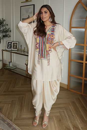 Marusthal Muse Top & Dhoti Pant Set
