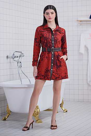 chinese dress ladies L'agence Women's Kazuko Laser Cut Midi Dress - Black main image 0