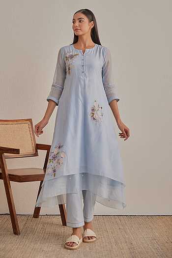 Diana Layered Kurta & Pant Set