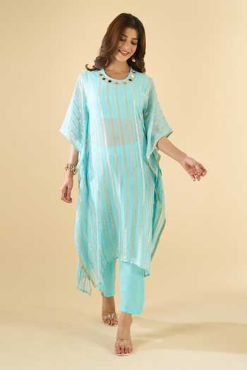 Mirror Work Kaftan Set 