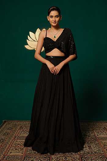 Cutdana Work Lehenga & Top Set