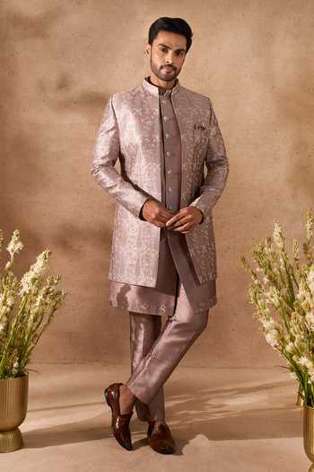 Embroidered Sherwani Set 