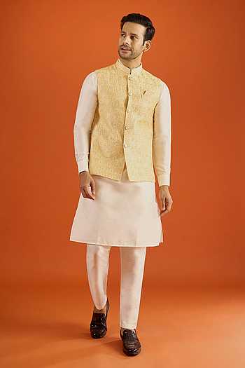 Embroidered Nehru Jacket 