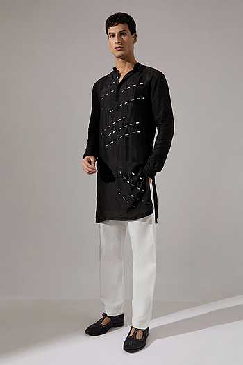 Jeremiah Hand Embroidered Kurta Set