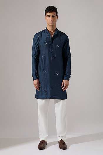 Steven Hand Embroidered Kurta Set