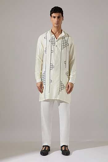 Tywin Hand Embroidered Kurta Set
