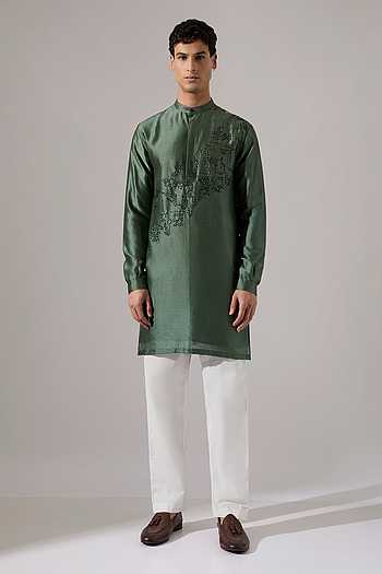 Tyrion Hand Embroidered Kurta Set