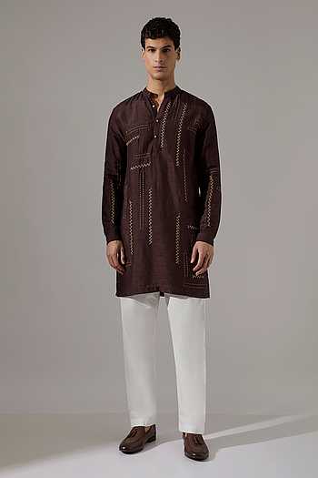 Pedro Hand Embroidered Kurta Set