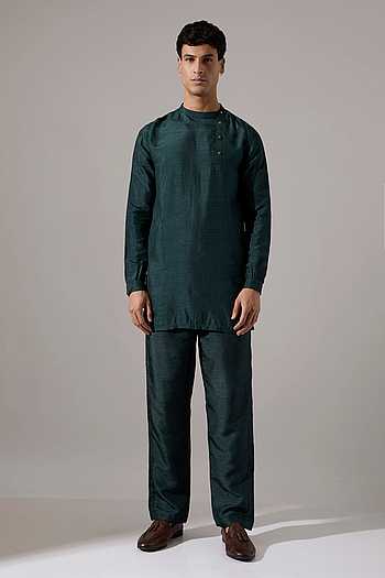 Fisher Aysmmetric Kurta Set
