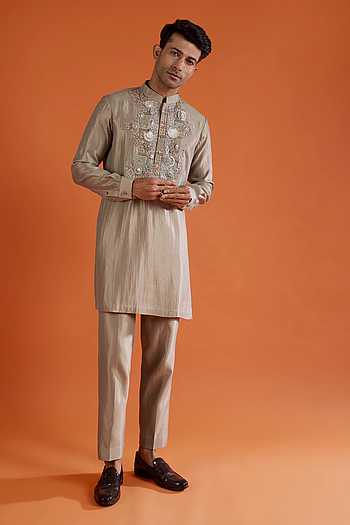 Embellished Kurta Set