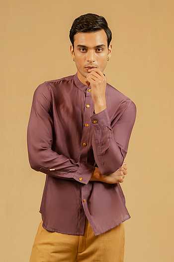 strapless open back dress Barry. Wang Fuchsia Pink Satin Mens Dress Shirts Long Sleeve Solid For