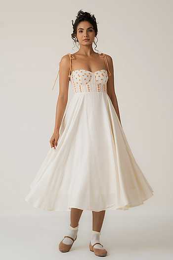 Blooming Embroidered Dress