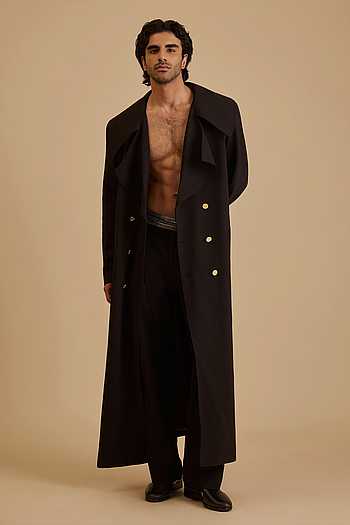 Heavy Knit Long Jacket