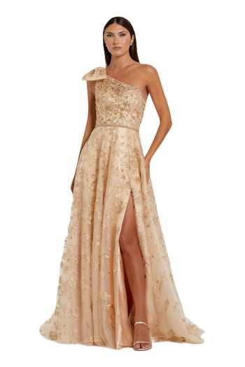 Buy Beige Polyester Embroidery, Beads, Applique One Embellished Floral Gown For Women by Mac Duggal Online at Aza Fashions in CA Buy Beige Polyester Embroidery, Beads, Applique One Embellished Floral Gown For Women by Mac Duggal Online at Aza Fashions in CA