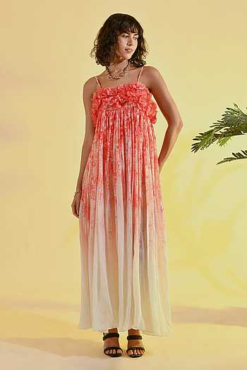 knee length dresses for ladies Taylor Cut-Out Maxi Dress M / Blue main image 0